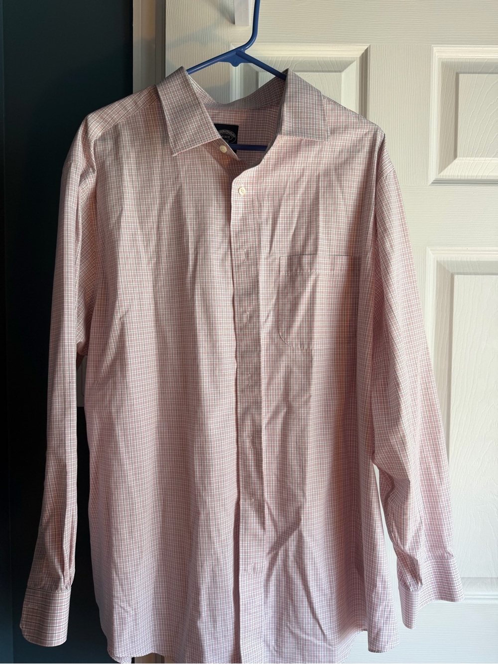 Brooks Brothers Pink Microcheck Dress Shirt